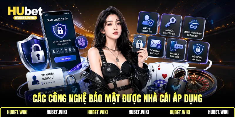 Các công nghệ bảo mật được nhà cái áp dụng