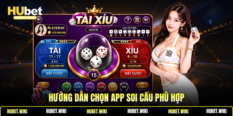 Hướng dẫn chọn app soi cầu phù hợp