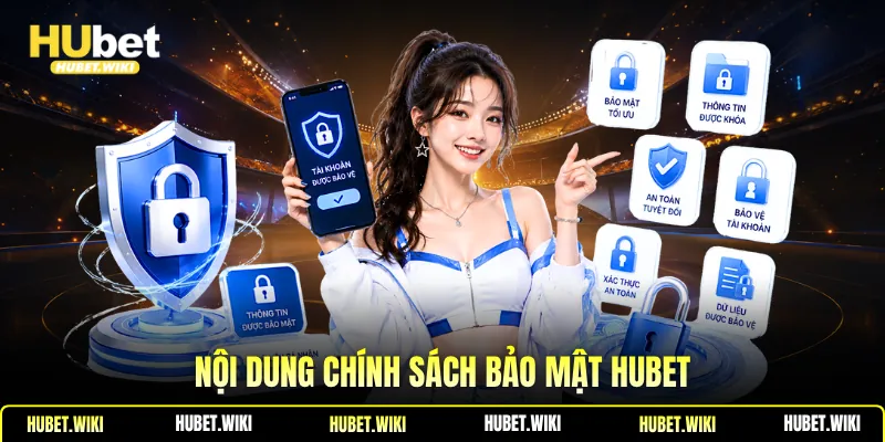 Nội dung chính sách bảo mật Hubet